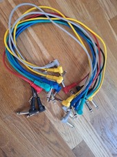 Set Of 12 Patch Cables 1/4