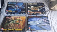 4 Star Trek AMT Model Kits