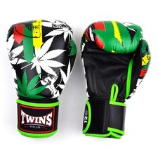 Twins Special FBGVL4-54 Grass Boxing Gloves Muay Thai Sparring