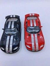  Kinsmart 1:36 Dodge Viper GTS-R Diecast Model Cars x 2