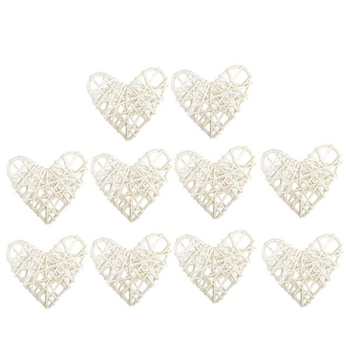 10pcs rustic loving heart - 10pcs,