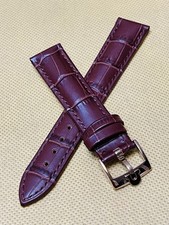 18mm Omega brown leather