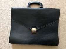 Black attache case satchel
