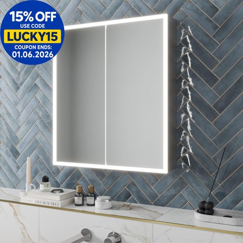 Modern bathroom mirror cabinet - modern,