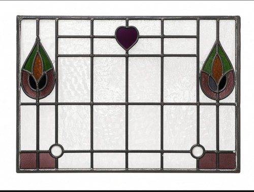 Original leaded stained glass