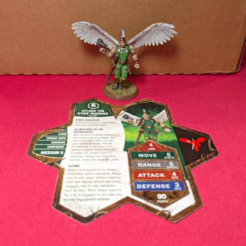 Heroscape painted atlaga the - painted,