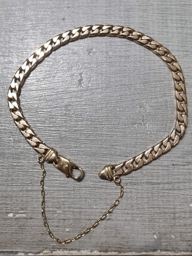 9ct yellow gold vintage - yellow, flat