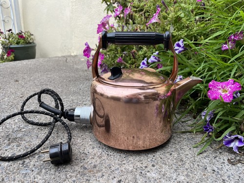 Vintage copper swan electric - copper,