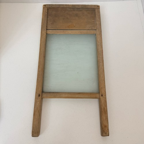 Vintage glass washboard rustic - vintage,