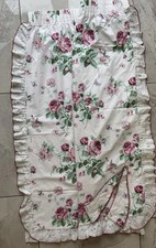 Large Floral Print Curtains &
