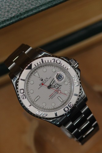 Rolex yacht master silver - rolex,