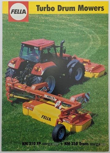 Fella duo turbo drum mower - fella,