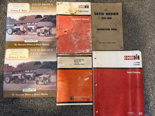 David brown tractor books - david,