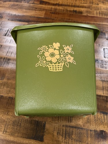 Vtg mcm atomic flower avocado - vtg,