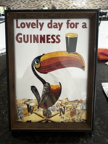 Guinness memorabilia framed - memorabilia,