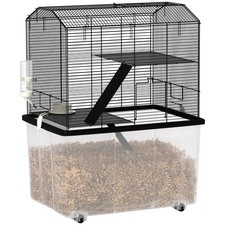PawHut Three-Tier Gerbil Cage