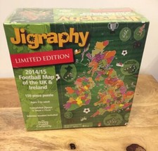 Jigraphy 2014/15 Football Map UK Ireland Jigsaw Puzzle 150 piece Limited Edition