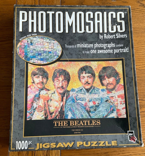 Photomosaics 1000 piece jigsaw - piece,