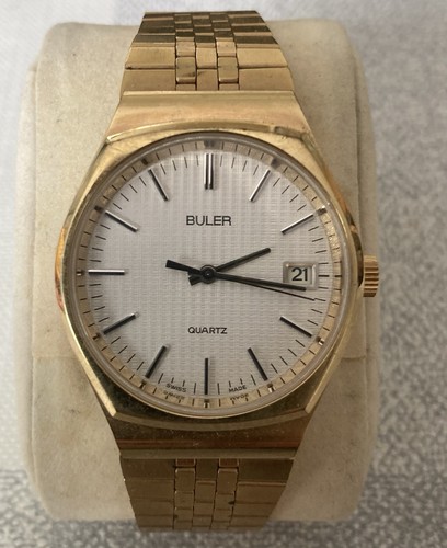 Buler swiss quartz watch - watch, 70s