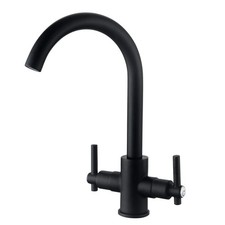 Funime® Black Kitchen Sink