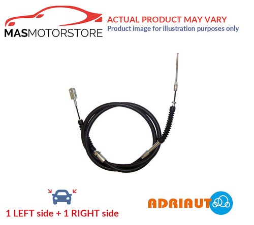 Handbrake cable pair front - handbrake,