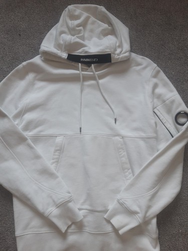 Company white lens hoodie - company,