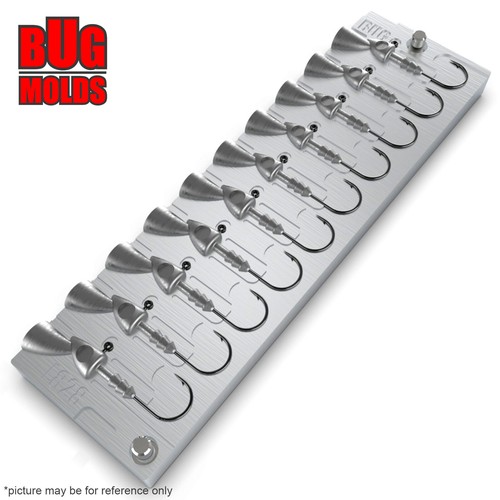Fishing sinker mold aluminium - mold,