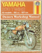 YAMAHA YCS-3E , YCS-5E & RD200 (1971-74) OWNERS WORKSHOP MANUAL