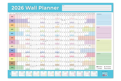 2026 wall planner - planner, a1