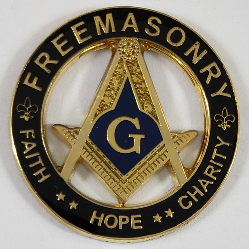 Masonic square compass - compass, large