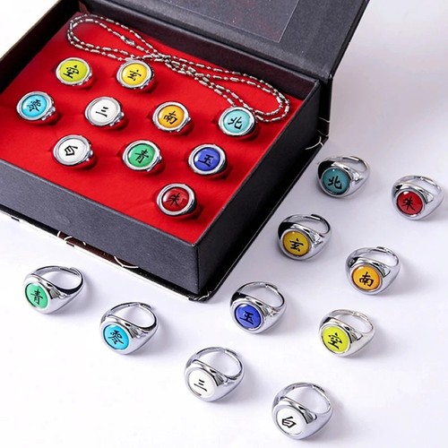 10pcs akatsuki rings set - rings,