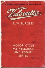VELOCETTE 350 500 VENOM VIPER MSS MAC MOV KSS KTS LE150/200 '33-56 REPAIR MANUAL