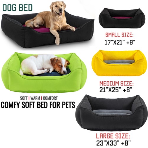 Washable calming dog bed - washable,