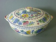 Masons Regency - Tureen / Vegetable Serving Dish - Lidded Round - No Crazing