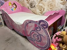 Princess Carriage Bed  For Toddlers 