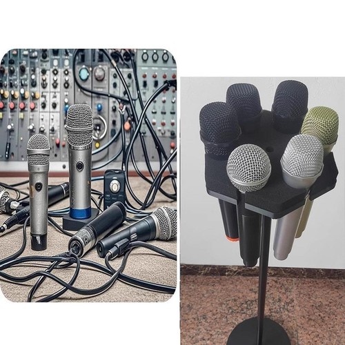 Multiple microphone holder - multiple,