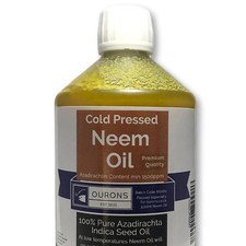 500ml Neem Oil -  Horse & Plant Care Premium Strength 1500pm Azadirachtin Multi-