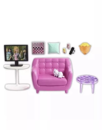 Barbie indoor furniture set - barbie,