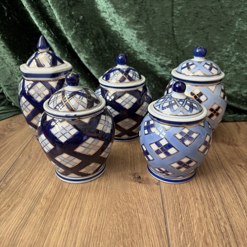 Chinese blue white gold - &,