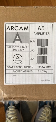 Arcam integrated amplifier - integrated,