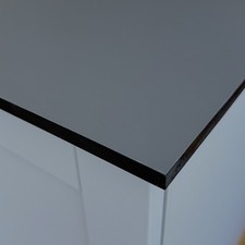 SALE Grey Compact Laminate Solid Core NOT chipboard Worktop Kitchen Bathroom Bar