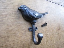 Rustic iron vintage coat hook
