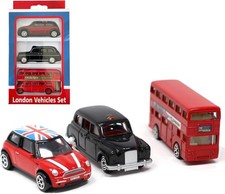 London Vehicle Set Die Cast models