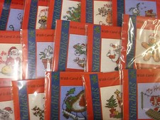 Mouseloft Christmas Stitchlets Cross Stitch Kit - with card & envelope - various