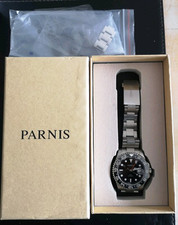 Parnis GMT automatic black