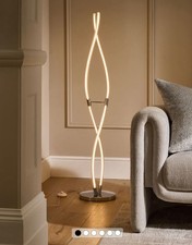 Chrome Mika LED Floor Lamp by Next