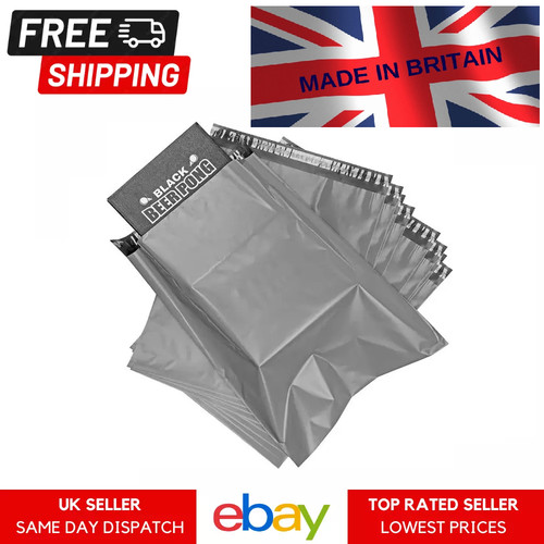 Strong grey mailing - bags, poly