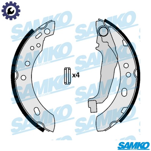 Brake shoe set - shoe, 87090