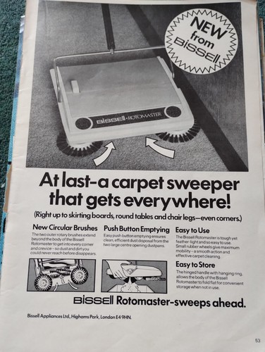 Sk198 ephemera 1973 advert - sk198,