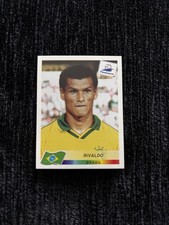 Panini France 1998 World Cup Rivaldo Brazil Football Sticker